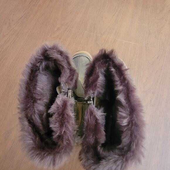 Merrell Decora Chant Waterproof Boots Womens 9 Mocha Winter Snow Boots Mid Calf - Picture 3 of 16